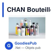 CHAN Bouteille double paroi 500ml - Miniature 4