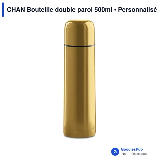 CHAN Bouteille double paroi 500ml - Image 6