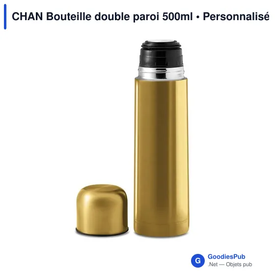 CHAN Bouteille double paroi 500ml - Image 7