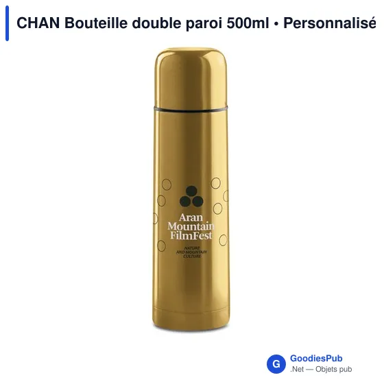 CHAN Bouteille double paroi 500ml - Image 8