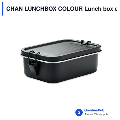 CHAN LUNCHBOX COLOUR Lunch box en acier inox. 750ml