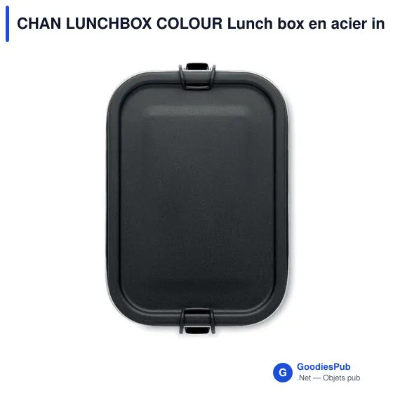 CHAN LUNCHBOX COLOUR Lunch box en acier inox. 750ml - Image 2