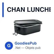 CHAN LUNCHBOX COLOUR Lunch box en acier inox. 750ml - Miniature 3
