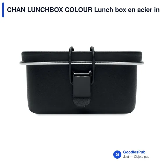 CHAN LUNCHBOX COLOUR Lunch box en acier inox. 750ml - Image 4