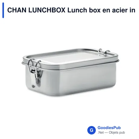 CHAN LUNCHBOX Lunch box en acier inox. 750ml