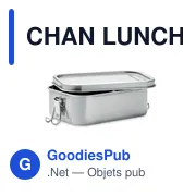 CHAN LUNCHBOX Lunch box en acier inox. 750ml - Miniature 2