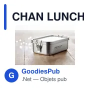CHAN LUNCHBOX Lunch box en acier inox. 750ml - Miniature 4