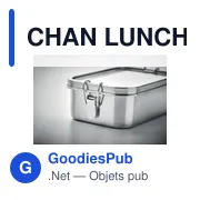 CHAN LUNCHBOX Lunch box en acier inox. 750ml - Miniature 6