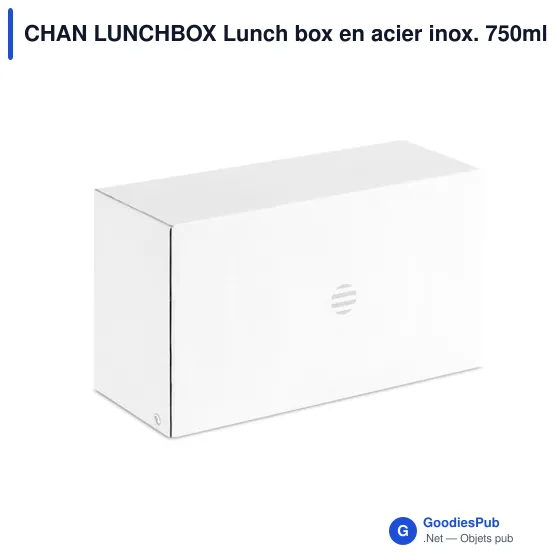 CHAN LUNCHBOX Lunch box en acier inox. 750ml - Image 7