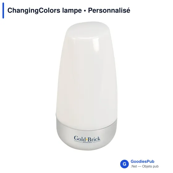 Lampe d'ambiance personnalisable ChangingColors avec logo - Image 5