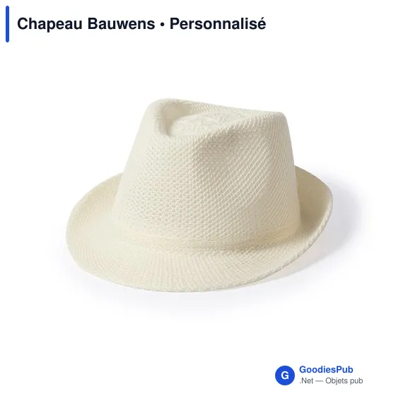 Chapeau personnalisable Bauwens avec logo - Accessoire textile - Image 11