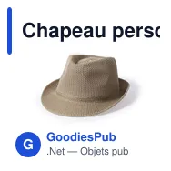 Chapeau personnalisable Bauwens avec logo - Accessoire textile - Miniature 6