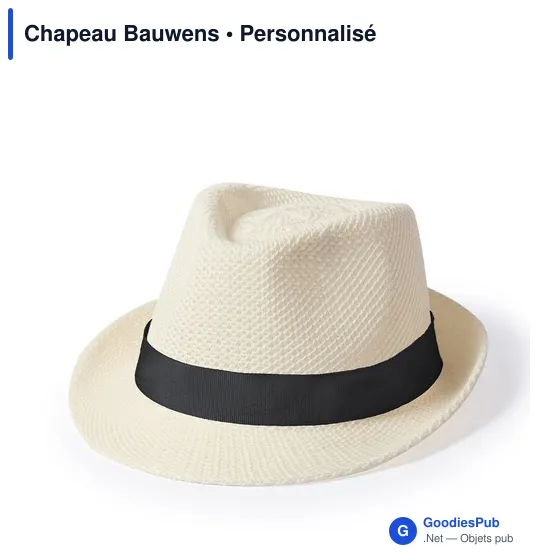 Chapeau personnalisable Bauwens avec logo - Accessoire textile - Image 7