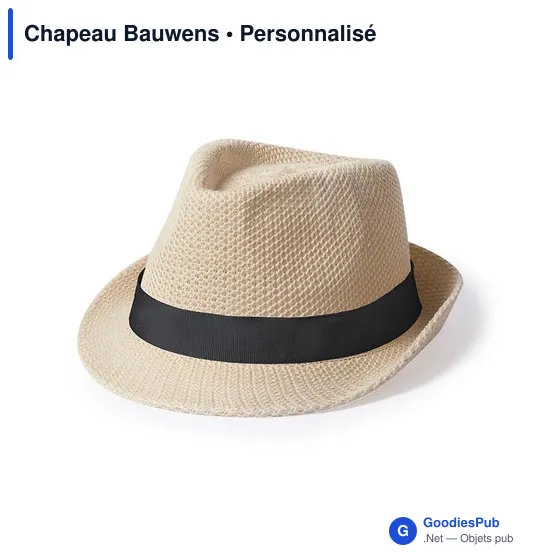 Chapeau personnalisable Bauwens avec logo - Accessoire textile - Image 10