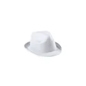 Variante blanc - Chapeau personnalisable en polyester avec logo - Chapeau Braz