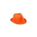 Variante orange - Chapeau personnalisable en polyester avec logo - Chapeau Braz