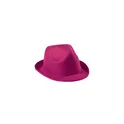 Variante fuchsia - Chapeau personnalisable en polyester avec logo - Chapeau Braz