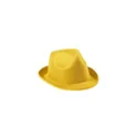 Variante jaune - Chapeau personnalisable en polyester avec logo - Chapeau Braz
