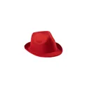 Variante rouge - Chapeau personnalisable en polyester avec logo - Chapeau Braz