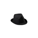 Variante noir - Chapeau personnalisable en polyester avec logo - Chapeau Braz