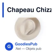 Chapeau Chizzer - Miniature 3