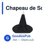 Chapeau de Sorcière Bichot - Miniature 1