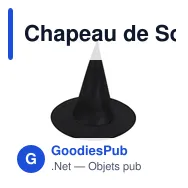 Chapeau de Sorcière Bichot - Miniature 2