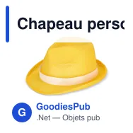 Chapeau personnalisable en polyester avec bande et logo - Couleurs au choix - Miniature 7