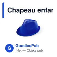 Chapeau enfant personnalisable avec logo pour entreprise - Miniature 5