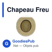 Chapeau en paille personnalisable avec logo - Modèle Freuler - Miniature 5
