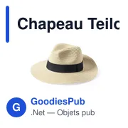 Chapeau Teilor - Miniature 1