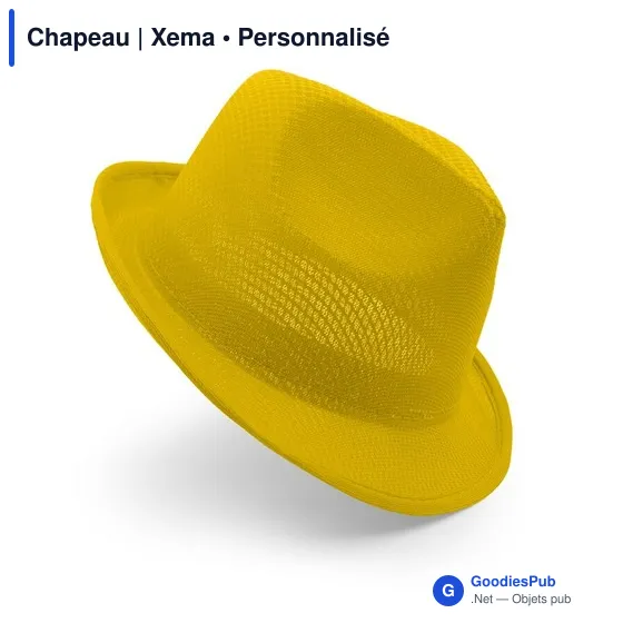 Chapeau personnalisable en polyester avec logo - Xema - Image 1