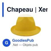 Chapeau personnalisable en polyester avec logo - Xema - Miniature 2