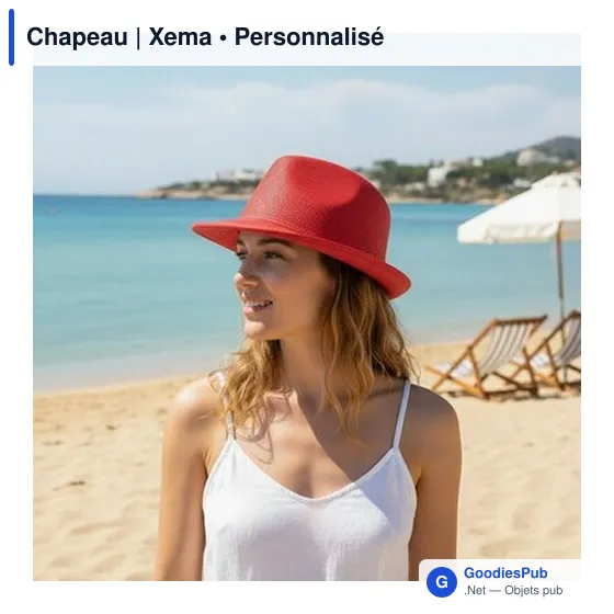 Chapeau personnalisable en polyester avec logo - Xema - Image 12