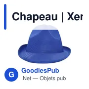 Chapeau personnalisable en polyester avec logo - Xema - Miniature 8