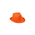 Variante orange - Chapeau personnalisable en polyester avec logo - Xema