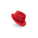 Variante rouge - Chapeau personnalisable en polyester avec logo - Xema