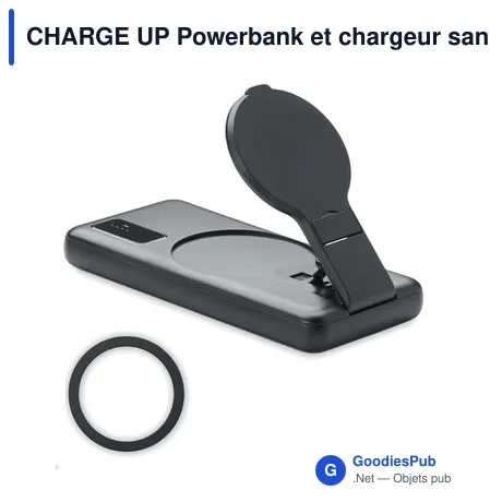 CHARGE UP Powerbank et chargeur sans fil