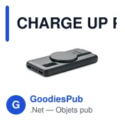 CHARGE UP Powerbank et chargeur sans fil - Miniature 3