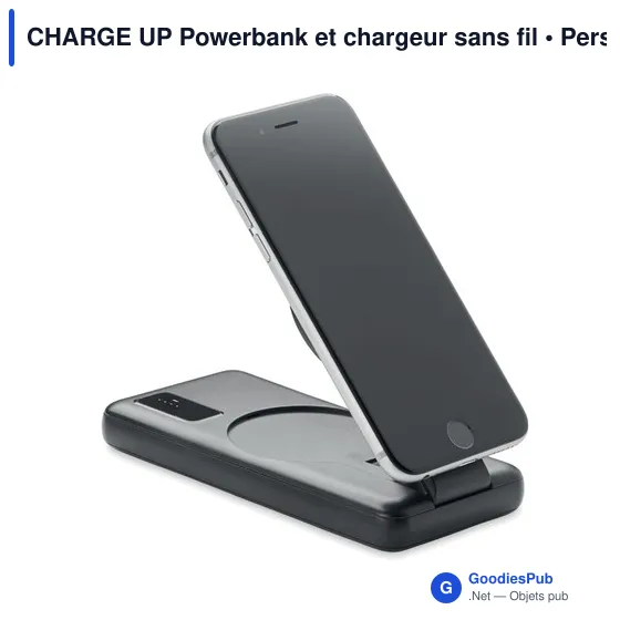 CHARGE UP Powerbank et chargeur sans fil - Image 4