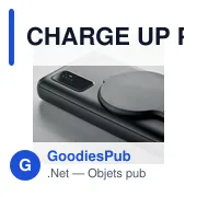 CHARGE UP Powerbank et chargeur sans fil - Miniature 6