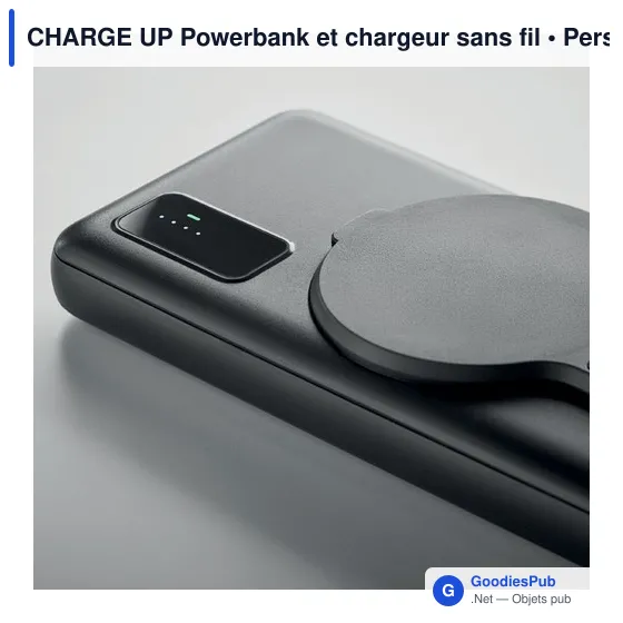 CHARGE UP Powerbank et chargeur sans fil - Image 6