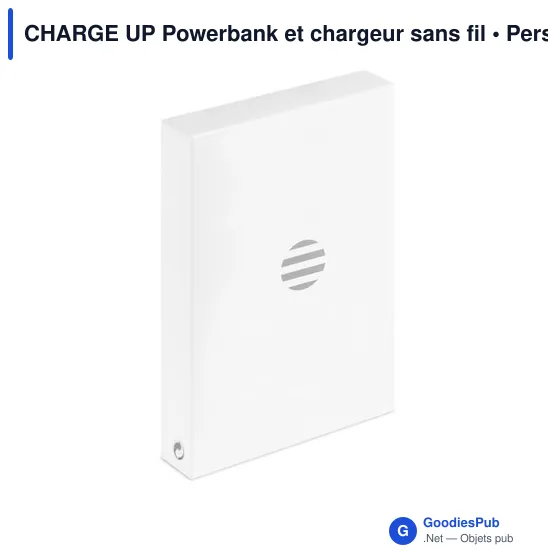 CHARGE UP Powerbank et chargeur sans fil - Image 7