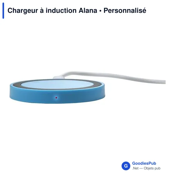 Chargeur à induction personnalisable Alana avec logo - Image 12