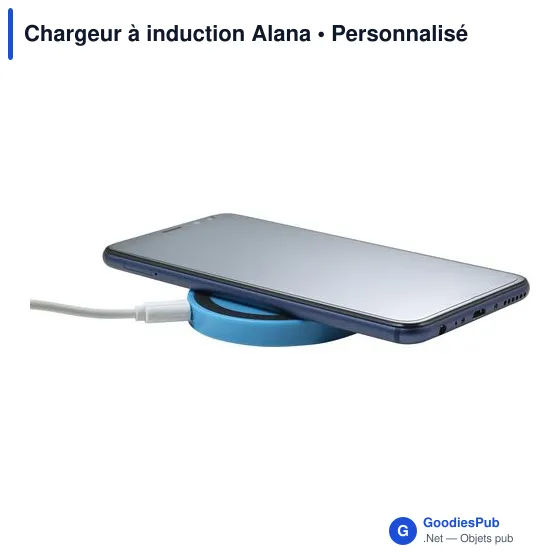 Chargeur à induction personnalisable Alana avec logo - Image 6
