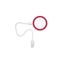 Variante blanc - Chargeur à induction personnalisable Alana avec logo
