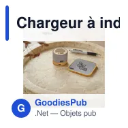 Chargeur à induction en bambou Moses - Miniature 5