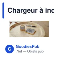 Chargeur à induction en bambou Moses - Miniature 6