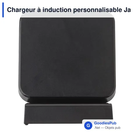 Chargeur à induction personnalisable James avec logo entreprise