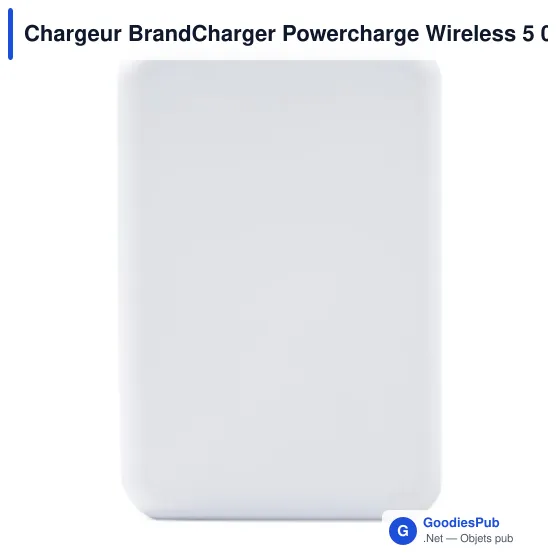 Chargeur sans fil personnalisable BrandCharger avec logo - Image 7